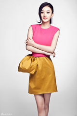 组图：赵丽颖新年大片明艳照人温暖冬日