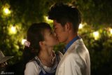 高清组图：《流星雨》张翰郑爽吻戏