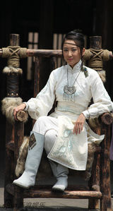 组图：《红娘子》热拍 杜晓婷演孔雀山女匪首