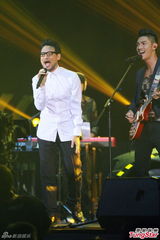 组图：关楚耀开唱献大尺度歌舞 歌神张学友助阵