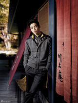 高清组图：韩星金载沅高尔夫写真 秀时尚型男魅力