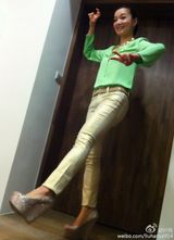 组图：群星捧场GaGa台北个唱 静茹蓝发吴佩慈卖萌