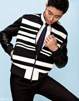 组图：李东学早春型男大片诠释复古优雅