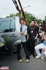 组图：郭晶晶婚礼直击 林子祥与证婚人梁爱诗到场