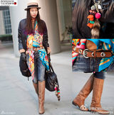 明星爱街拍第13期：冬日寒冷时刻必备羽绒服