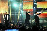 高清图：SuperJunior等歌手参加MBC music成立庆典