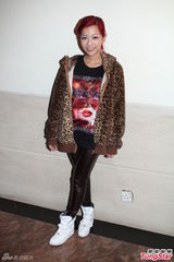 组图：王祖蓝黄智贤等出席《食为奴》饭局