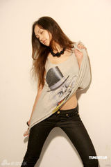 幻灯图：Jessica C为女装品牌拍写真 自制有机豆浆