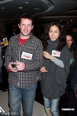 幻灯图：《不败雄心》香港首映 宣萱携男友甜蜜亮相 