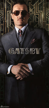 组图：《盖茨比》曝角色海报 莱昂纳多男色当道