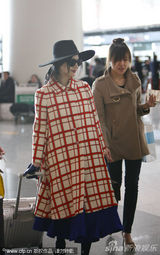 组图：范冰冰赴巴黎母亲送行 穿潮衣拿男包霸气外露