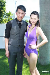 组图：TVB新剧《法网狙击》陈炜泳装色诱郭政鸿