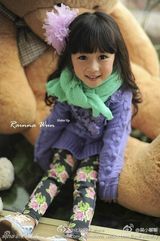 组图：“萌版胡一菲”生活照曝光 潮萌兼备可爱