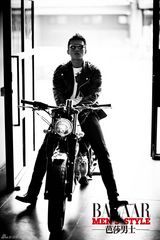 邓超登《芭莎》封面玩转双面雅痞