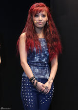 高清图：WONDER GIRLS出席活动演唱人气歌曲