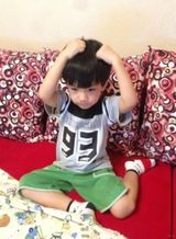 组图：最帅潮爸萌娃走红 潮萌不输林志颖父子