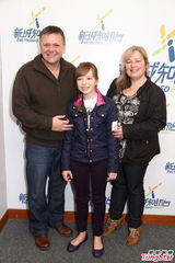 组图：Connie Talbot在港欢度圣诞