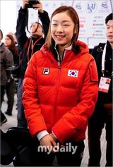 组图：金妍儿参加世界花样滑冰锦标赛抽签仪式