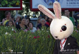 《巴尼的人生》首映 日本导演清水崇戴兔子头套抢镜