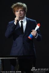 组图：全英音乐奖 艾德-希兰获英国最佳男歌手