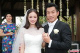 组图：杨幂刘恺威完婚 新娘新郎对戒抢镜