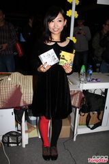 组图：动漫歌手Marina来港 吸引宅男粉丝支持