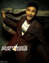 组图：耿乐暖冬大片曝光 演绎动感冷酷绅士