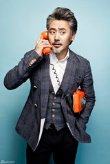 组图：吴秀波英伦时尚大片鬼马搞怪萌倒众生