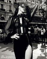 组图：拉娜德雷登英国GQ 展示完美身线