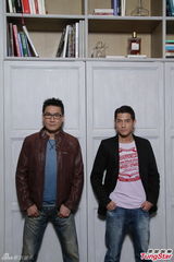 组图：郭富城梁家辉帅气写真 专访称合作默契