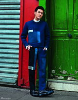 组图：冯绍峰登杂志封面称要与韩寒参加拉力赛