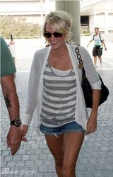 幻灯图集：凯莉-安德伍德新婚度蜜月 幸福洋溢