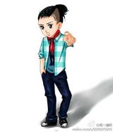 组图：好声音张玮Q版潮人造型逗趣喜人