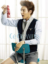 高清组图：花美男尹施允写真展顽皮机智魅力