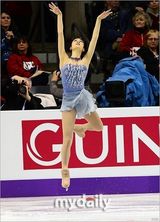 组图：金妍儿世界花样滑冰锦标赛短节目居首