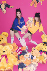 组图：BY2泰迪熊style写真曝光 热裤秀美腿