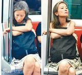 资料图：“靓绝五台山”蓝洁瑛昔日清纯美照