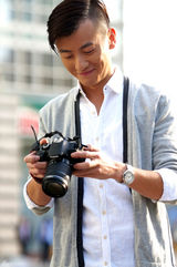 组图：是安时尚街拍曝光 阳光帅气潇洒爽朗