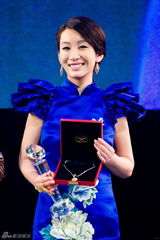 组图：秦海璐中国风造型亮相 获颁风尚跨界艺人奖