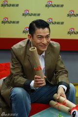 高清组图：刘德华做客聊《新少林寺》 谈30年星路