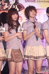 组图：超萌女团SNH48亮相代言娇俏甜美