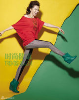 高清组图：徐若瑄《时尚健康》封面 变糖果色女郎
