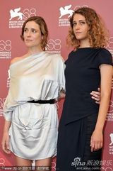 组图：《阿尔卑斯》发布会 女星兰贝德再战威尼斯