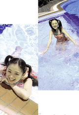 组图：滨崎步少女泳装照曝光 婴儿肥容貌变化大