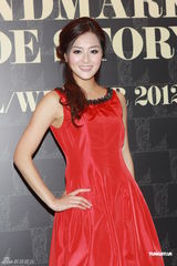 组图：温碧霞纱裙妩媚动人斗艳港姐张名雅