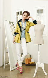 高清图：韩星宋智孝春季写真 笑容甜美浪漫感性