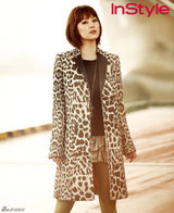 组图：韩星韩智慧写真高贵典雅演绎金秋女神