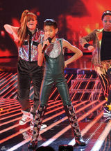 组图：威尔-史密斯女儿参加《X Factor》劲歌热舞