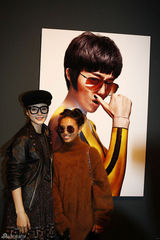 组图：范冰冰王珞丹等助阵陈漫视觉艺术展