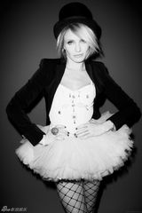 高清图：老牌甜姐迪亚兹烟熏朋克颓废性感